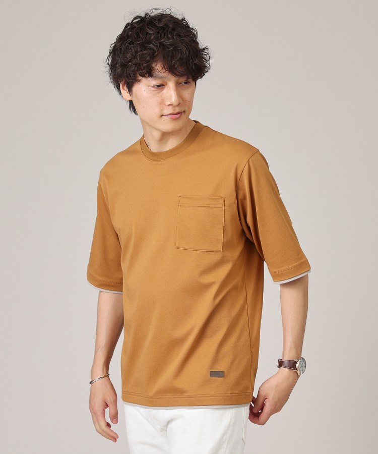 タケオキクチ(TAKEO KIKUCHI)の【接触冷感/日本製】レイヤード Tシャツ7