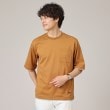 タケオキクチ(TAKEO KIKUCHI)の【接触冷感/日本製】レイヤード Tシャツ キャメルブラウン(041)