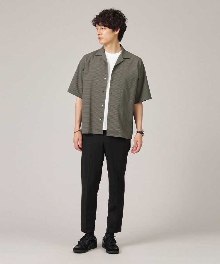 Made in JAPAN】DotAir オープンカラー シャツ(カジュアル Made in JAPAN】DotAir オープンカラー シャツ(カジュアル