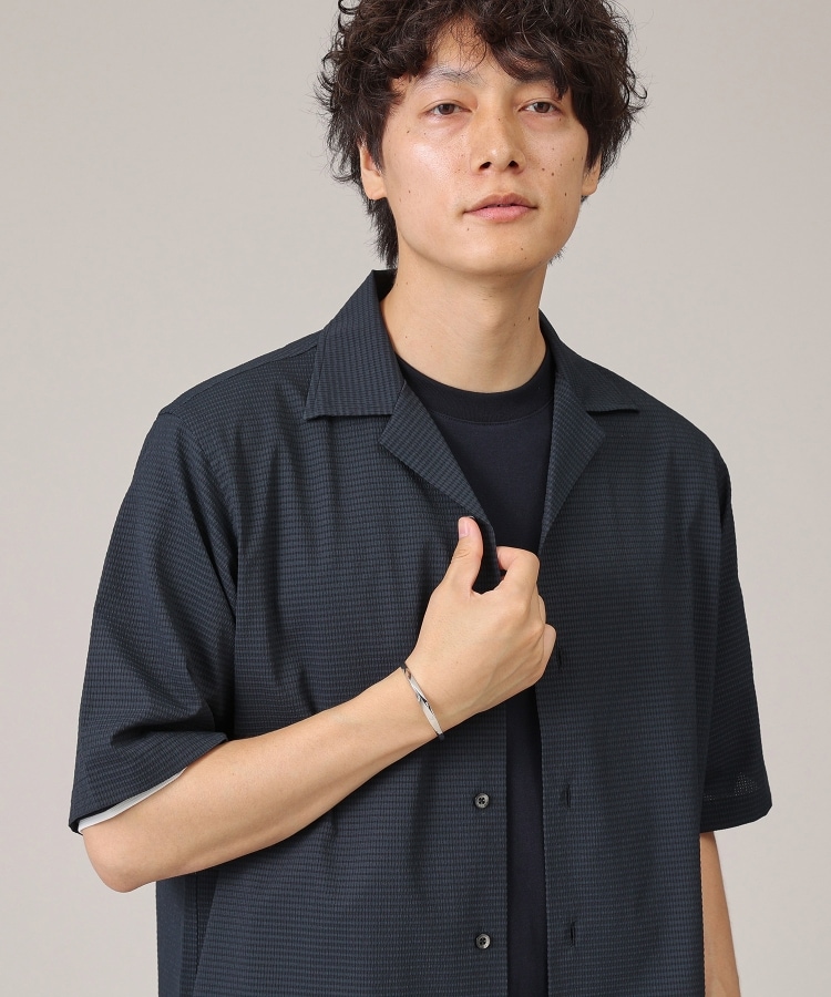 タケオキクチ(TAKEO KIKUCHI)の【Made in JAPAN】DotAir オープンカラー シャツ29