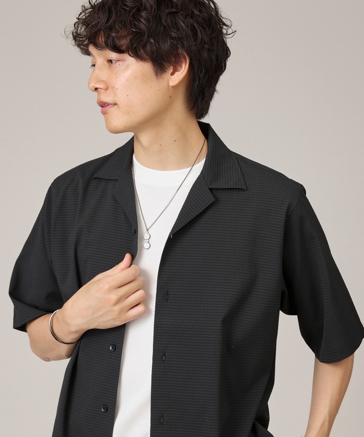 タケオキクチ(TAKEO KIKUCHI)の【Made in JAPAN】DotAir オープンカラー シャツ8
