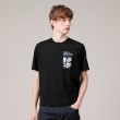 タケオキクチ(TAKEO KIKUCHI)のプリント Tシャツ ブラック(019)