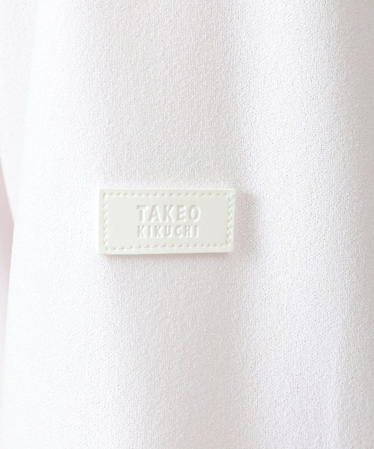 タケオキクチ(TAKEO KIKUCHI)の【接触冷感/Made in JAPAN】七分袖 梨地カットソー24