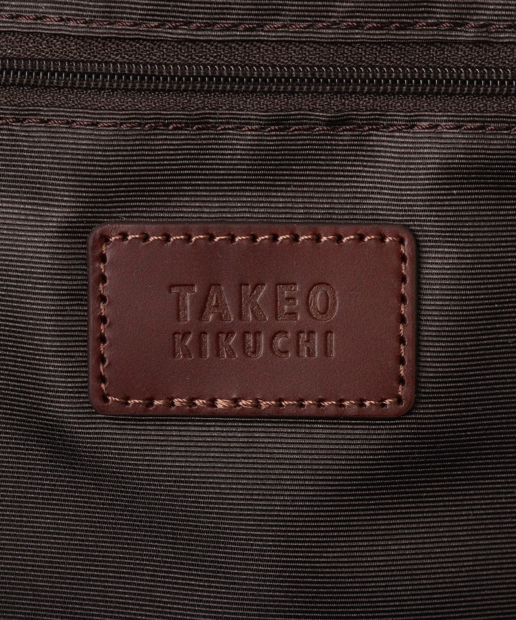 タケオキクチ(TAKEO KIKUCHI)の【ヘビタン】レザーコンビ ナイロン リュック18