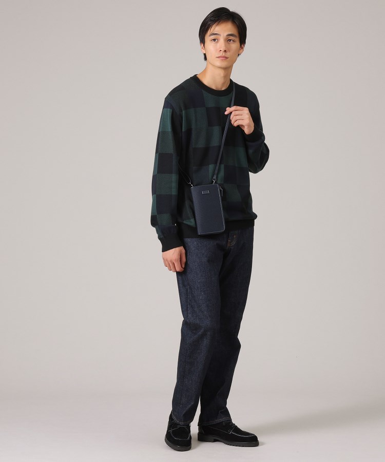 スマホ対応】メッシュコンビ ミニショルダーバッグ(ショルダー スマホ対応】メッシュコンビ ミニショルダーバッグ(ショルダー