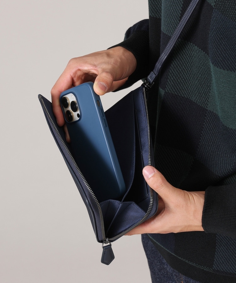スマホ対応】メッシュコンビ ミニショルダーバッグ(ショルダー スマホ対応】メッシュコンビ ミニショルダーバッグ(ショルダー