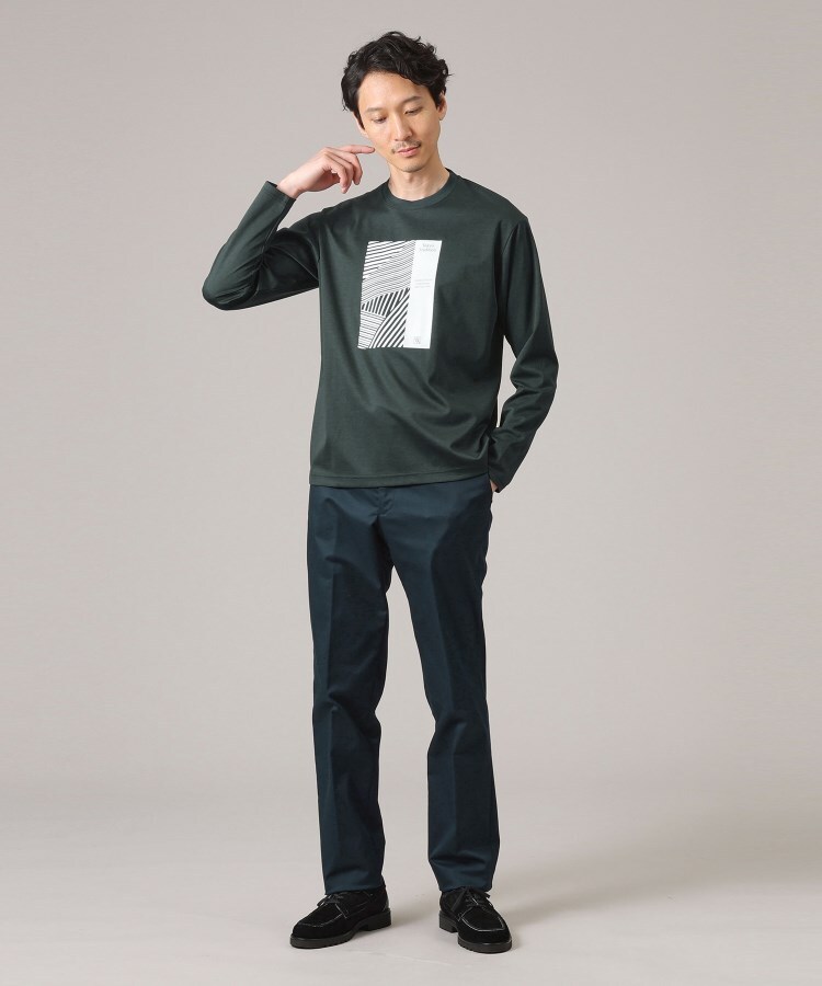 タケオキクチ(TAKEO KIKUCHI)のアーカイブストライプDM長袖ポンチTシャツ4