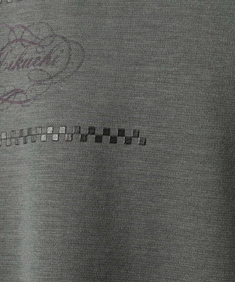 タケオキクチ(TAKEO KIKUCHI)のカリグラフィーロゴ長袖ポンチTシャツ6