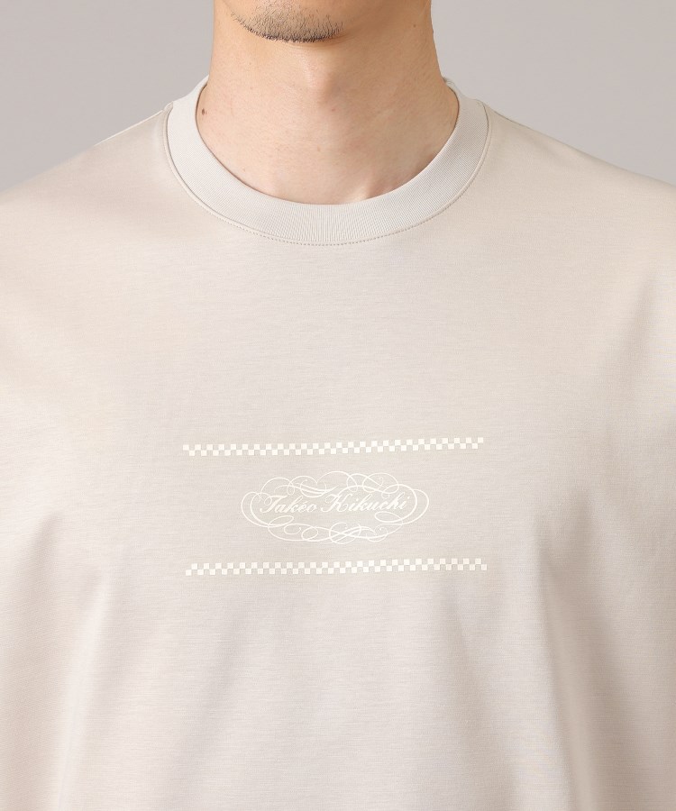 タケオキクチ(TAKEO KIKUCHI)のカリグラフィーロゴ長袖ポンチTシャツ15