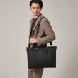 タケオキクチ(TAKEO KIKUCHI)の【ONOFF対応】スリムヘリンボン トートバッグ2