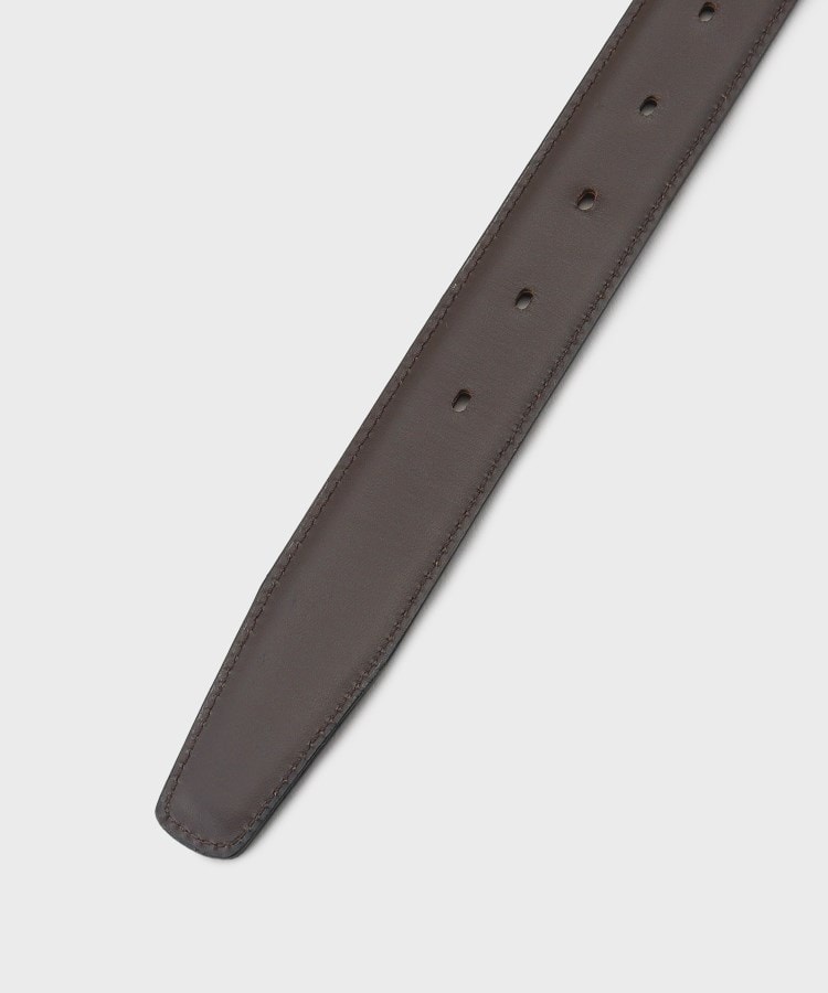 タケオキクチ(TAKEO KIKUCHI)の【リバーシブル/Made in JAPAN】クロコ型押し レザーベルト6