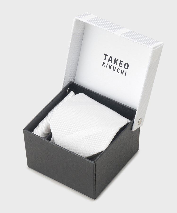 タケオキクチ(TAKEO KIKUCHI)の【フォーマルBOX】チーフ＆シルクネクタイセット11