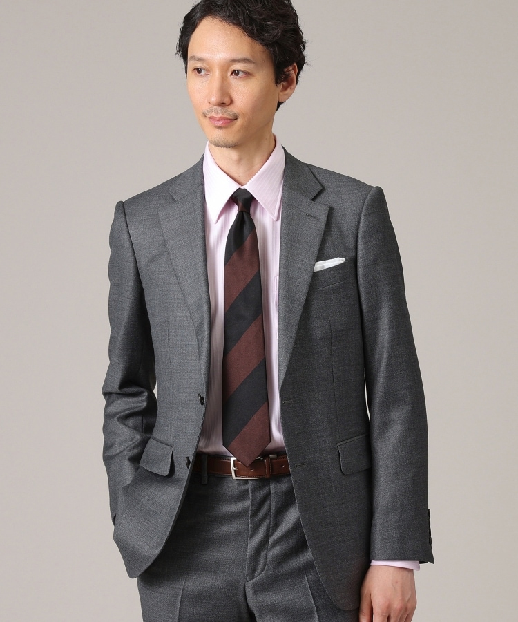 Made in JAPAN】マットサテン ストライプ ネクタイ(ネクタイ Made in JAPAN】マットサテン ストライプ ネクタイ(ネクタイ