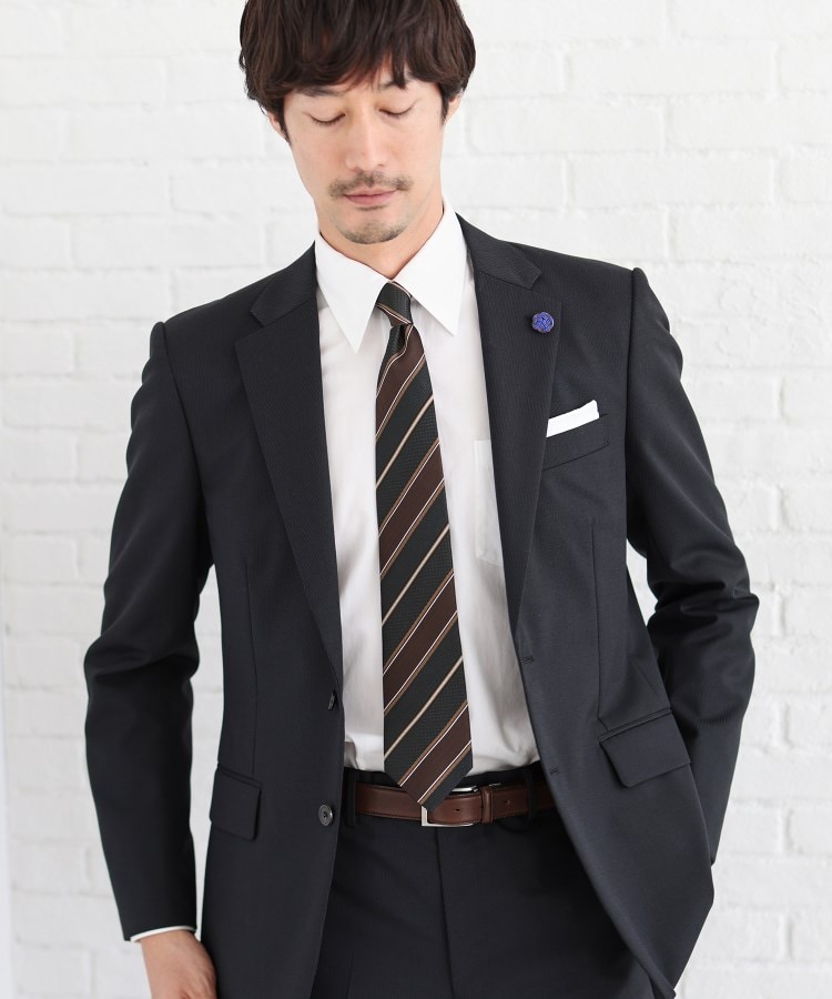 タケオキクチ(TAKEO KIKUCHI)のバスケットサテンストライプ5