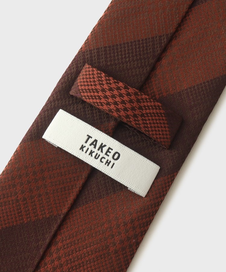 タケオキクチ(TAKEO KIKUCHI)のグレンプレイド　ストライプ　ネクタイ4