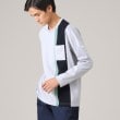 タケオキクチ(TAKEO KIKUCHI)の【バイカラー】バーチカル切替 ジャージカットソー9