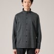 タケオキクチ(TAKEO KIKUCHI)の【marudeorie】スタンドカラー グレンチェック シャツブルゾン13