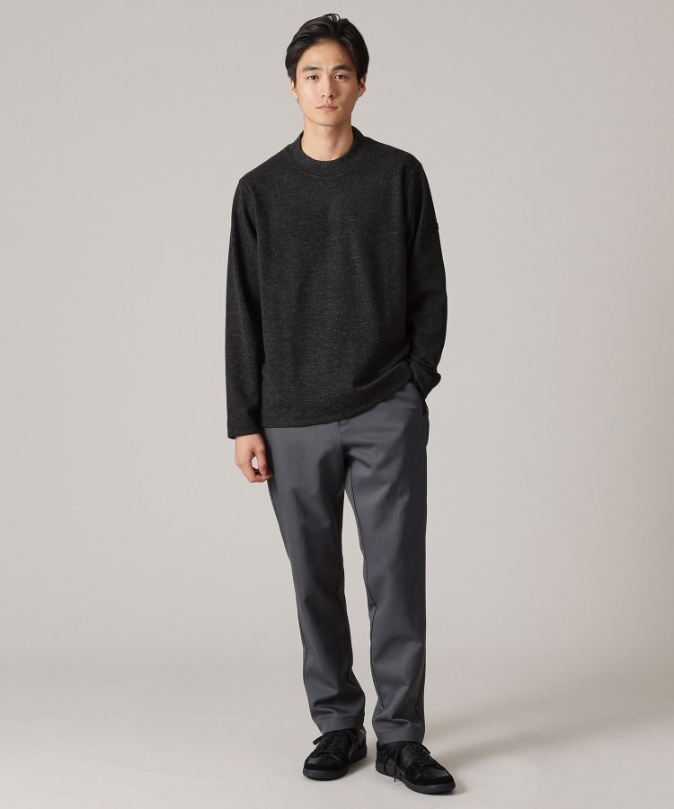 Sサイズ~】ウールブレンド ポンチ カットソー(カットソー Sサイズ~】ウールブレンド ポンチ カットソー(カットソー