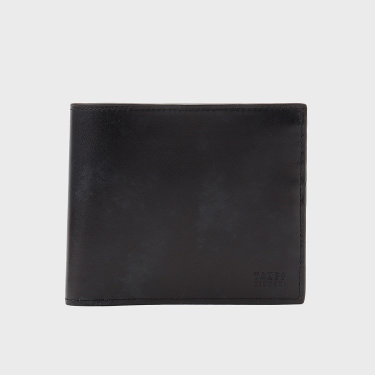 タケオキクチ(TAKEO KIKUCHI)のマーブルレザー 2つ折り財布 財布