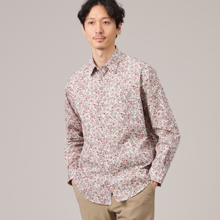 タケオキクチ(TAKEO KIKUCHI)の【小花柄】フローラルパターン シャツ カジュアルシャツ