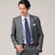 タケオキクチ(TAKEO KIKUCHI)の【Made in JAPAN】番千鳥シャドーストライプドット TIE9