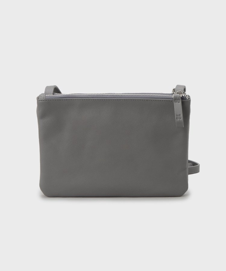 ダブルコンパートメント レザーサコッシュ(ショルダーバッグ ダブルコンパートメント レザーサコッシュ(ショルダーバッグ