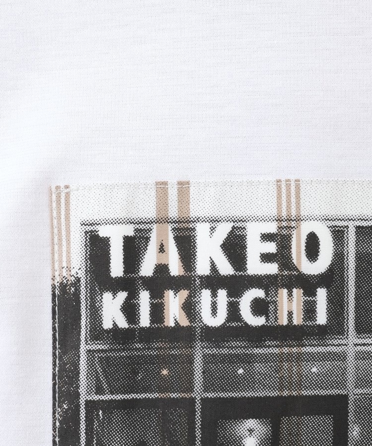 タケオキクチ(TAKEO KIKUCHI)の【プリントT】アップリケ フォトプリント Tシャツ5