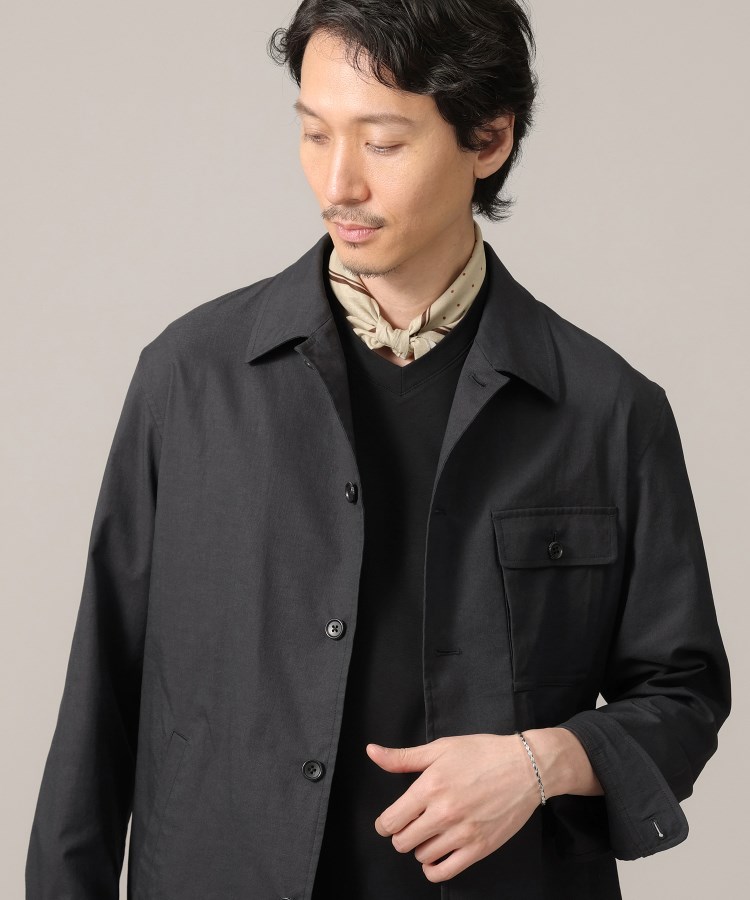 タケオキクチ(TAKEO KIKUCHI)の【軽羽織】ストレッチ シャツジャケット2