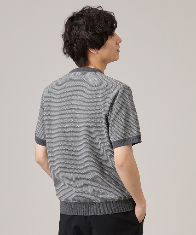 タケオキクチ(TAKEO KIKUCHI)の【Made in JAPAN】和紙 ボーダーニットTシャツ31