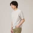 タケオキクチ(TAKEO KIKUCHI)の【Made in JAPAN】和紙 ボーダーニットTシャツ アイボリー(304)