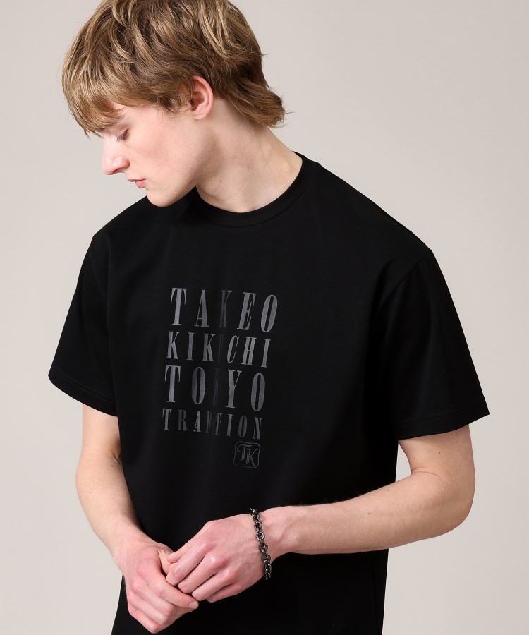 タケオキクチ(TAKEO KIKUCHI)の【プリントT/日本製】メッセージ プリント Tシャツ6