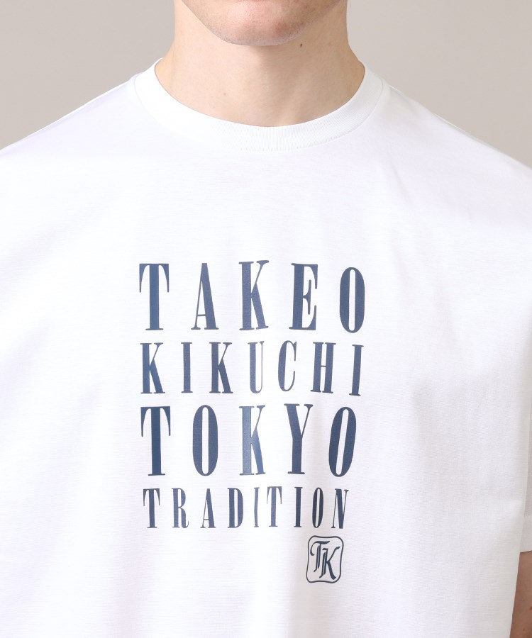 タケオキクチ(TAKEO KIKUCHI)の【プリントT】メッセージ プリント Tシャツ21
