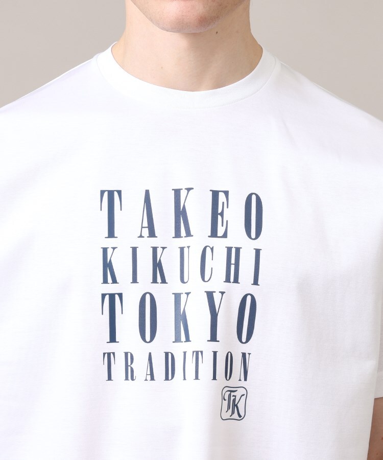 タケオキクチ(TAKEO KIKUCHI)の【プリントT／日本製】メッセージ プリント Tシャツ21