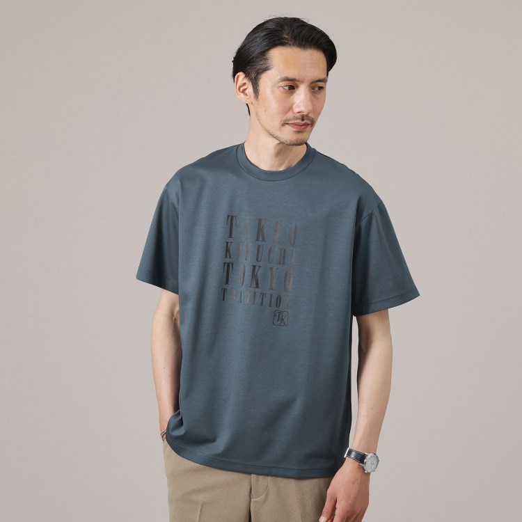 タケオキクチ(TAKEO KIKUCHI)の【プリントT】メッセージ プリント Tシャツ Ｔシャツ