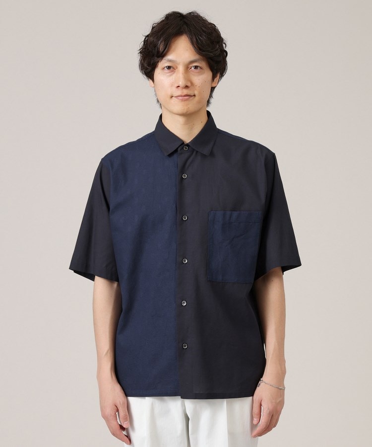 タケオキクチ(TAKEO KIKUCHI)の【Made in JAPAN】パーツブロッキング 半袖シャツ14