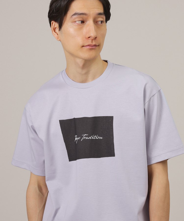 タケオキクチ(TAKEO KIKUCHI)の【プリントT】ラフタッチ ボックスプリント Tシャツ6