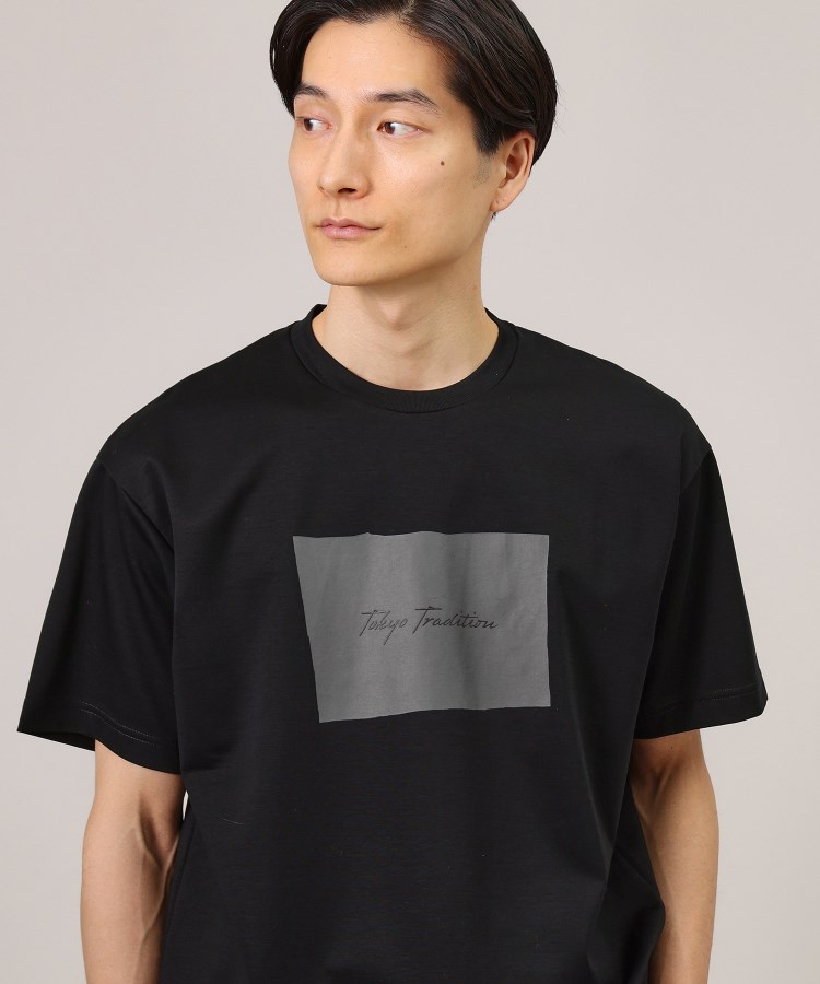 タケオキクチ(TAKEO KIKUCHI)の【プリントT】ラフタッチ ボックスプリント Tシャツ10