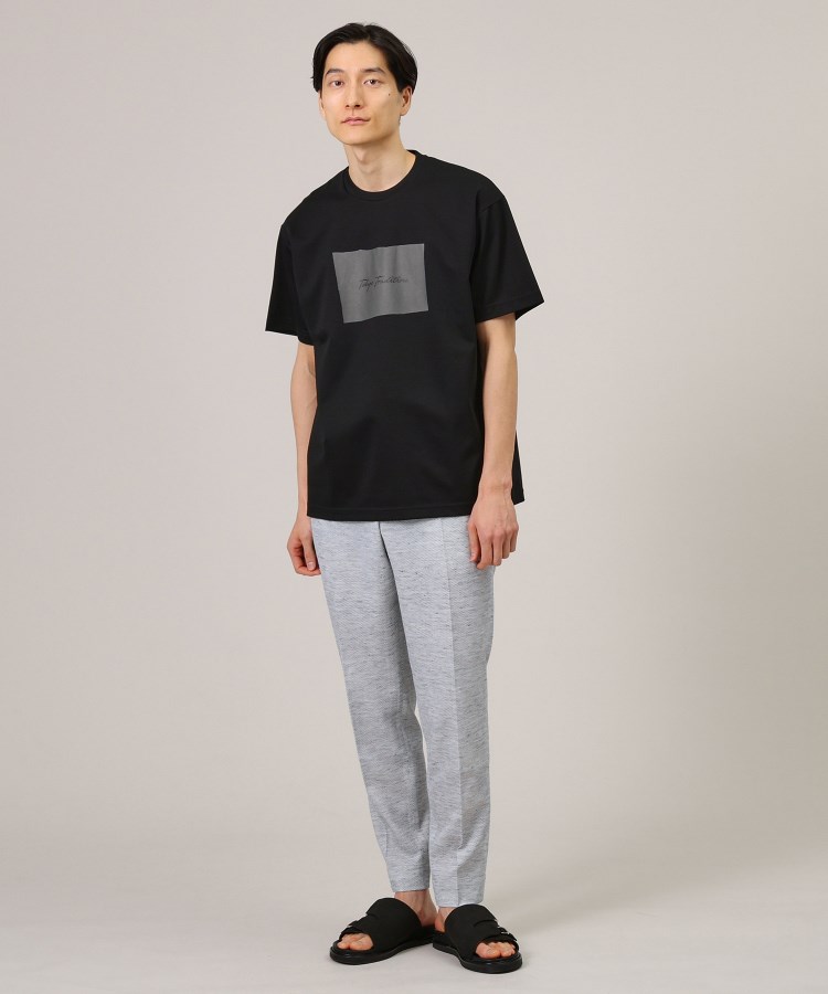 タケオキクチ(TAKEO KIKUCHI)の【プリントT】ラフタッチ ボックスプリント Tシャツ11