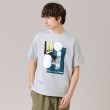 タケオキクチ(TAKEO KIKUCHI)の【プリントT】アートグラフィック Tシャツ グレー(012)