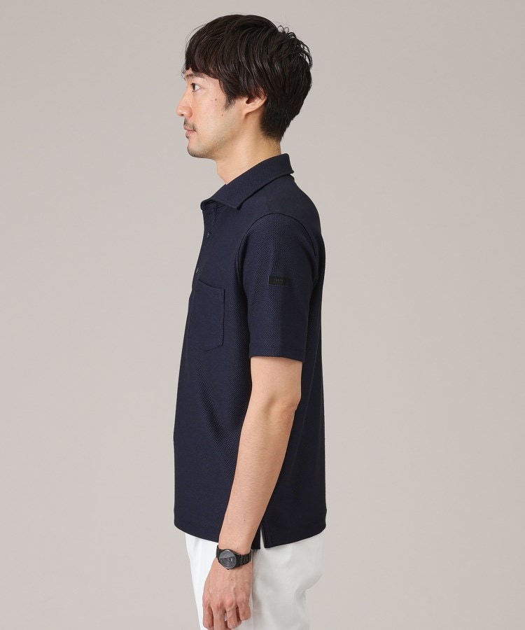 タケオキクチ(TAKEO KIKUCHI)の【尾州織/Made in JAPAN】メランジ ポロシャツ18