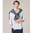 タケオキクチ(TAKEO KIKUCHI)の【7分袖/軽羽織】ハイブリッド リネンシャツ37