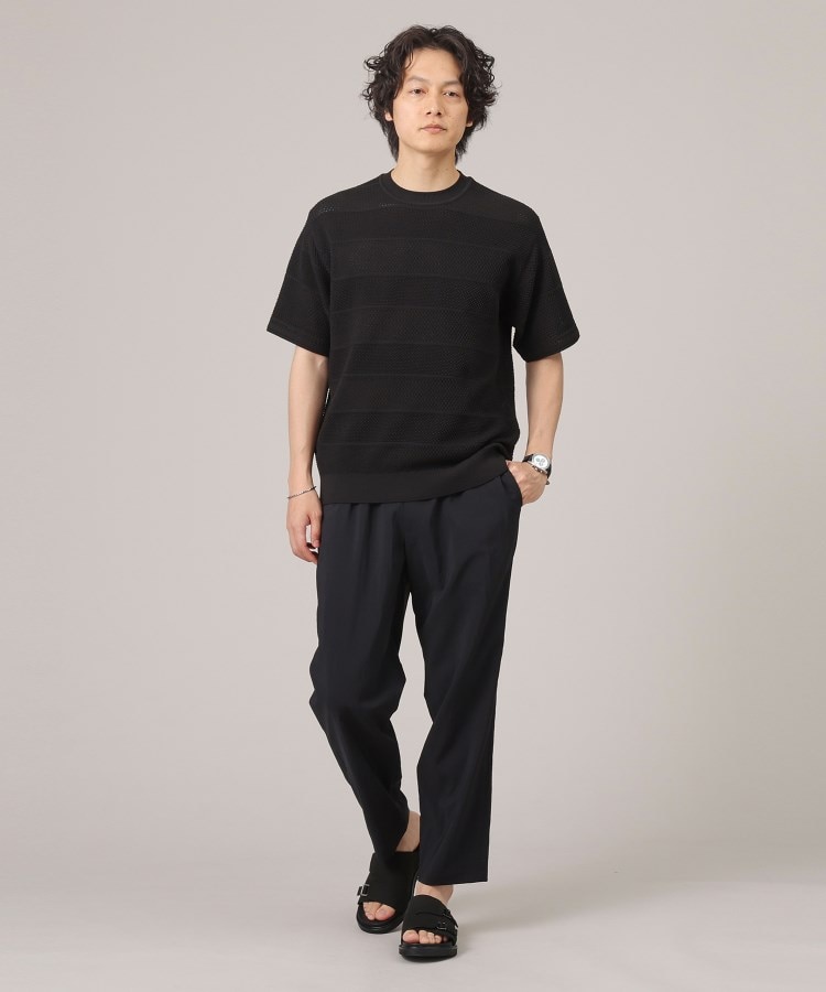 タケオキクチ(TAKEO KIKUCHI)の【イージーケア】スポンディッシュ ニットTシャツ4