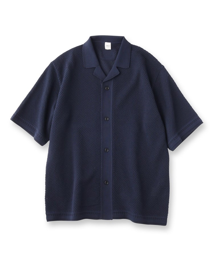 タケオキクチ(TAKEO KIKUCHI)の【夏の軽羽織】スポンディッシュ サマーニットシャツ1