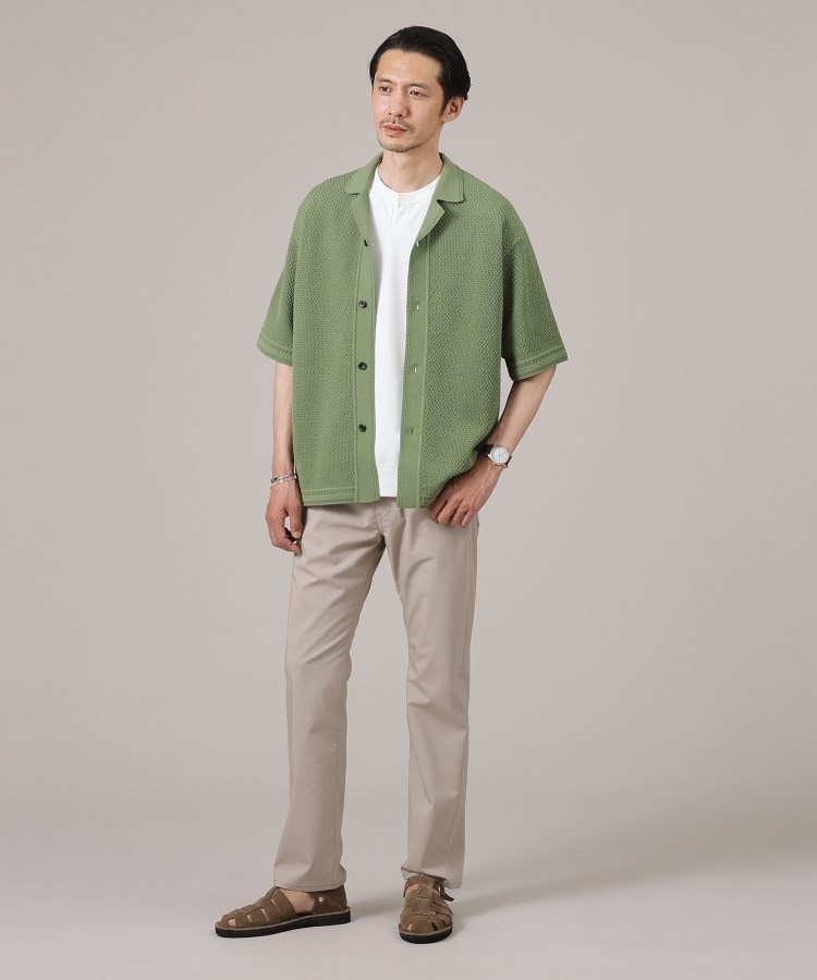 タケオキクチ(TAKEO KIKUCHI)の【夏の軽羽織】スポンディッシュ サマーニットシャツ10