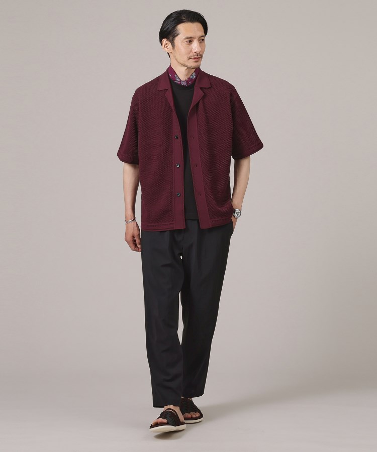 タケオキクチ(TAKEO KIKUCHI)の【夏の軽羽織】スポンディッシュ サマーニットシャツ14