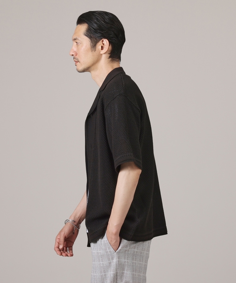 タケオキクチ(TAKEO KIKUCHI)の【夏の軽羽織】スポンディッシュ サマーニットシャツ4