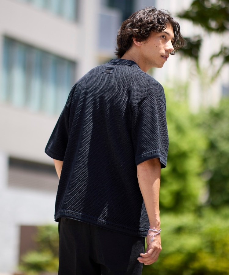 タケオキクチ(TAKEO KIKUCHI)の【夏の軽羽織】スポンディッシュ サマーニットシャツ54