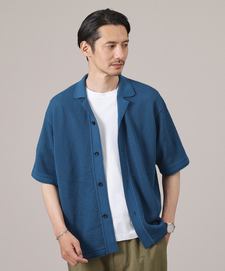 DSQUARED2(ディースクエアード) デニム半袖シャツ(カジュアル DSQUARED2(ディースクエアード) デニム半袖シャツ(カジュアル