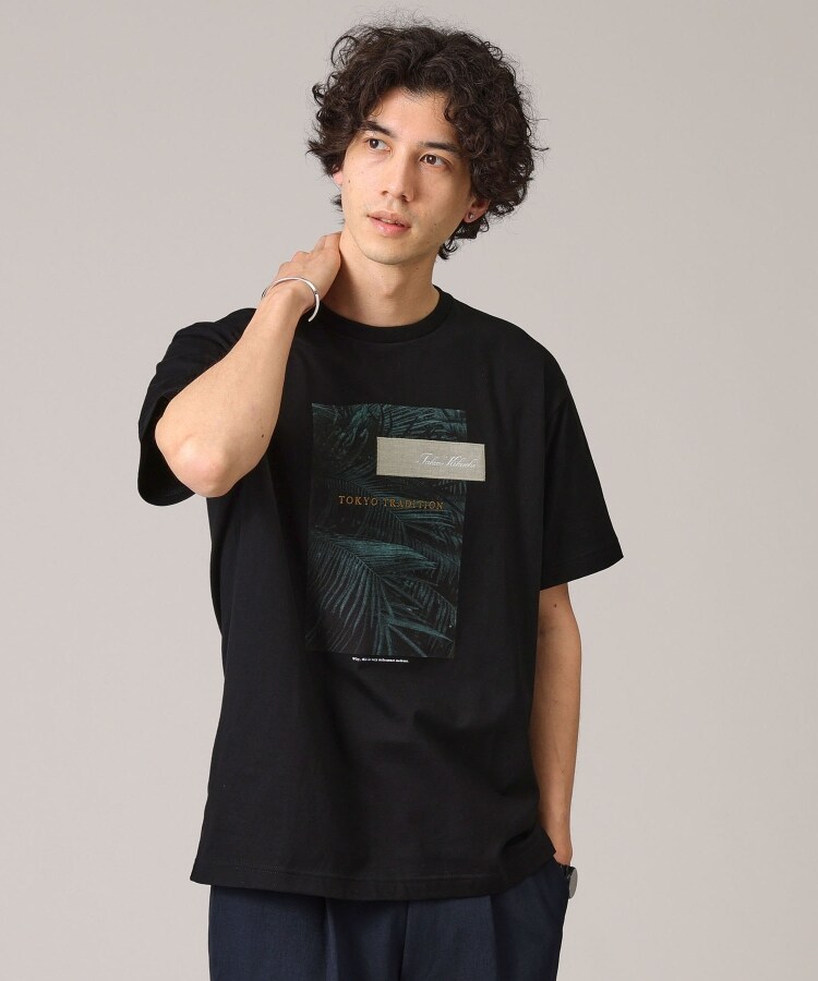 タケオキクチ(TAKEO KIKUCHI)の【プリントT】ボタニカル フォト Tシャツ7