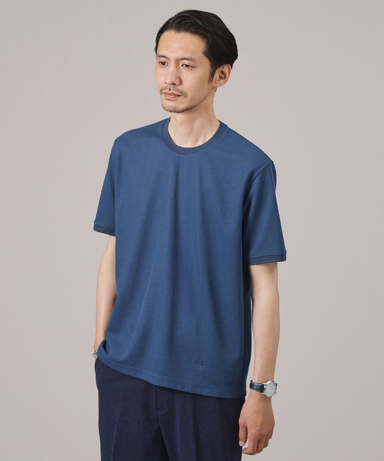 抗菌防臭/日本製】ハイブリッド サーフニット Tシャツ(Tシャツ 抗菌防臭/日本製】ハイブリッド サーフニット Tシャツ(Tシャツ